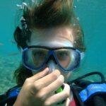 What happens if you stop breathing while diving?